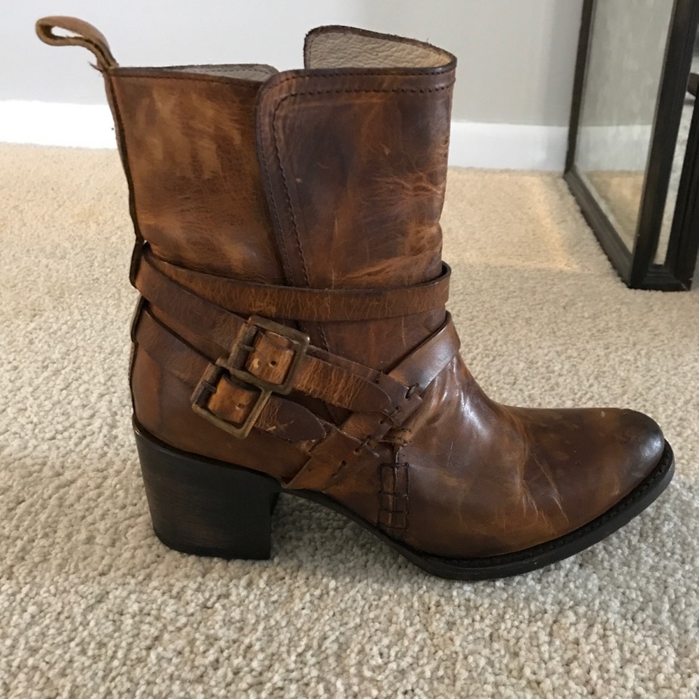 Freebird Cognac Saint boot